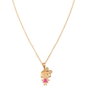 GOLD NECKLACE FOR GIRL