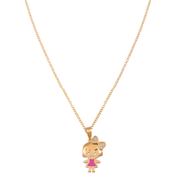 GOLD NECKLACE FOR GIRL