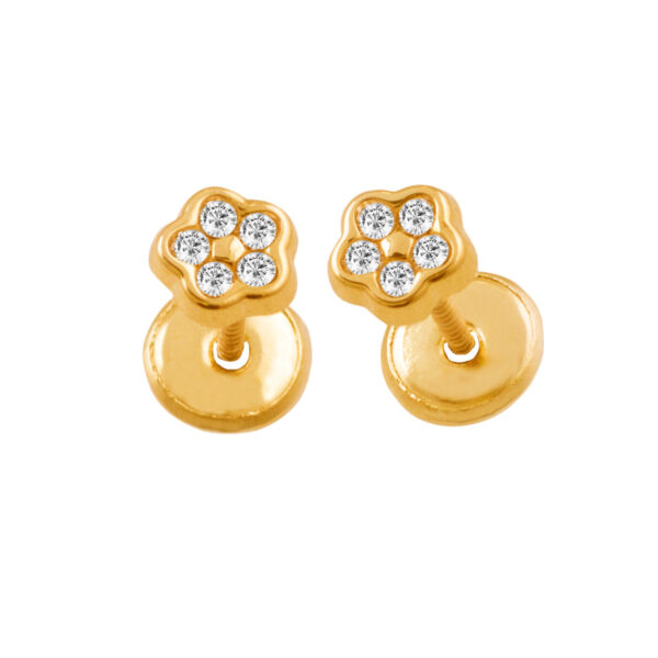 GOLD EARRINGS FOR KIDS