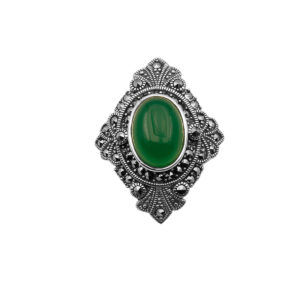 SILVER BROOCHE