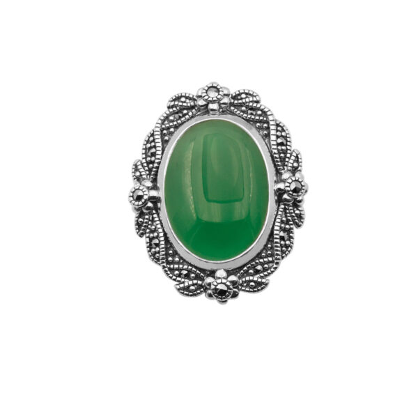 SILVER BROOCHE