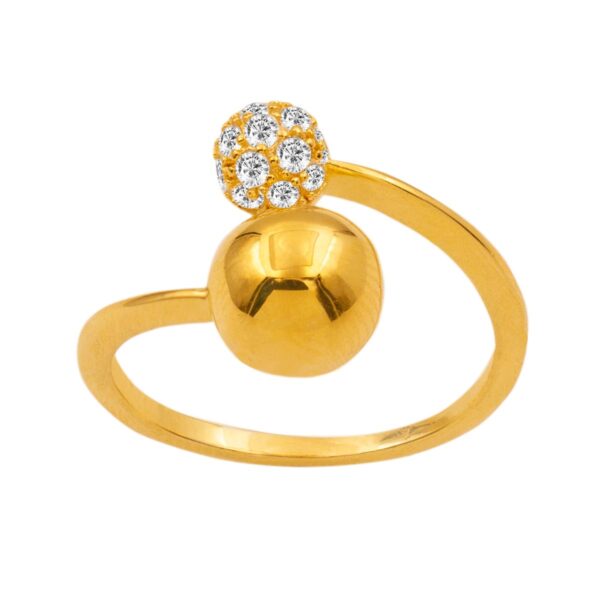 GOLD PLATED RING
