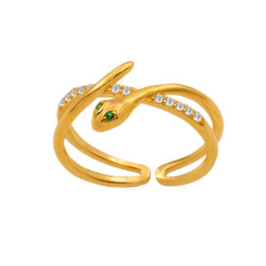 GOLD PLATED RING